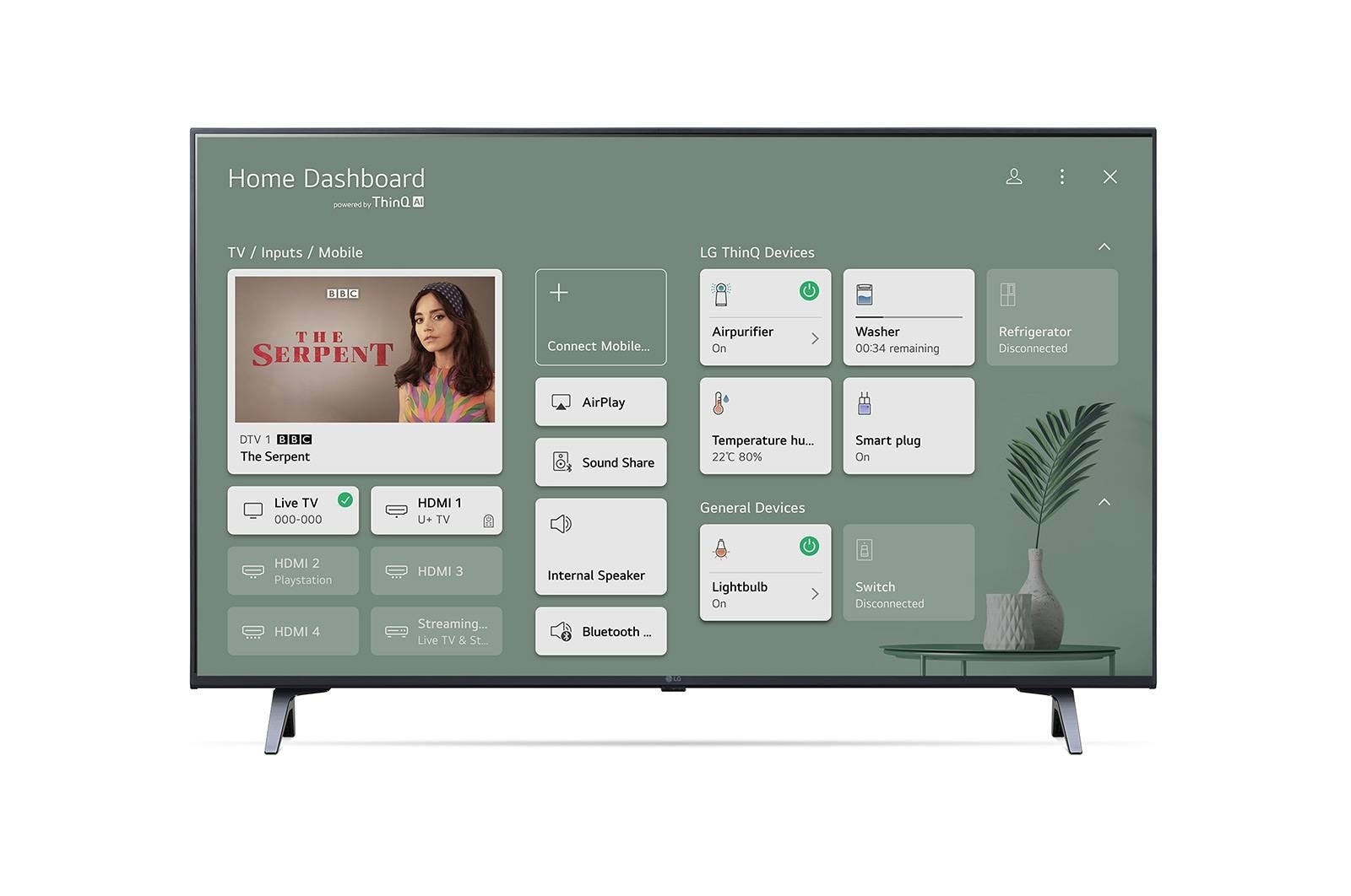 LG 4K Smart LED TV 43UP80006LR (2021) 43″ - Afbeelding 4