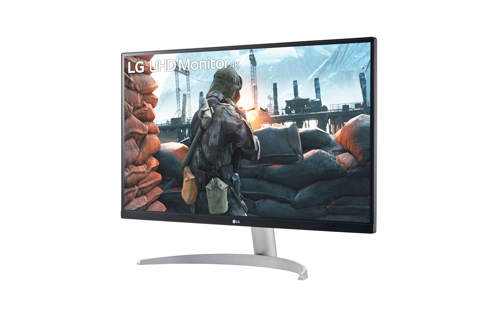 LG 27UP650-W computer monitor 68,6 cm (27") 3840 x 2160 Pixels 4K Ultra HD LCD Zilver - Afbeelding 2