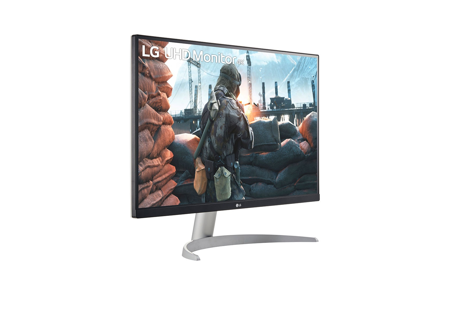 LG 27UP650-W computer monitor 68,6 cm (27") 3840 x 2160 Pixels 4K Ultra HD LCD Zilver - Afbeelding 4