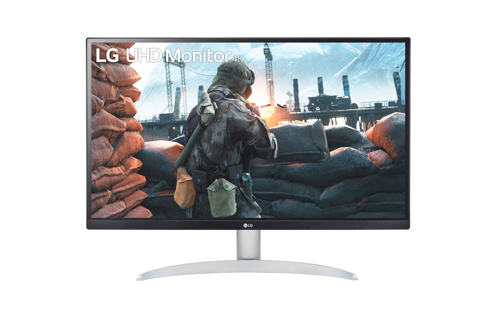 LG 27UP650-W computer monitor 68,6 cm (27") 3840 x 2160 Pixels 4K Ultra HD LCD Zilver