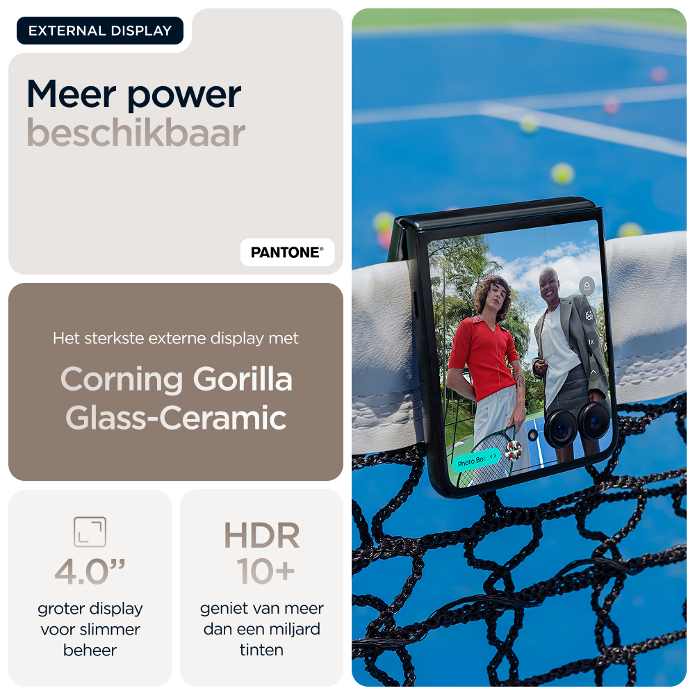 Motorola razr 60 ultra 17,7 cm (6.96") Dual SIM Android 15 5G USB Type-C 16 GB 512 GB 4700 mAh Hout - Afbeelding 31