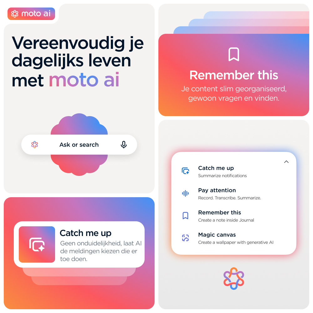 Motorola moto g56 5G 17,1 cm (6.72") Hybride Dual SIM Android 15 USB Type-C 8 GB 256 GB 5200 mAh Zwart - Afbeelding 19