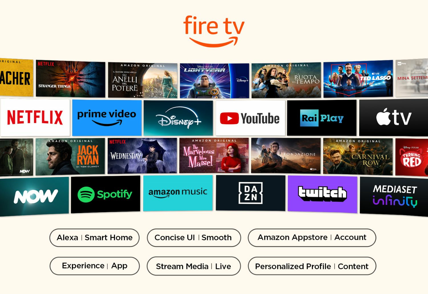 TCL 43PF650 tv 109,2 cm (43") 4K Ultra HD Smart TV Wifi Titanium - Afbeelding 6