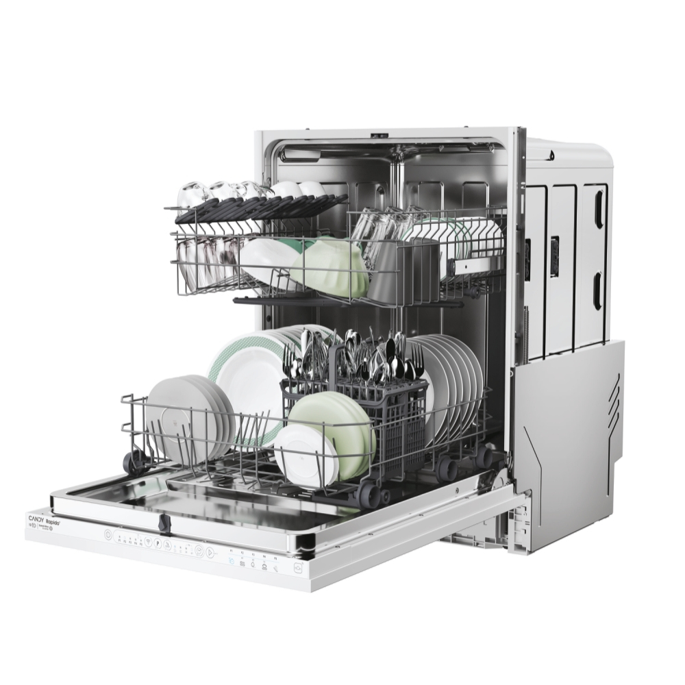 Candy CIP 3E7L0W Volledig ingebouwd 13 couverts E - Afbeelding 12