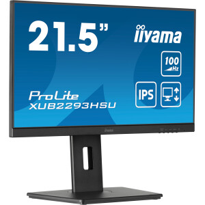 iiyama ProLite XUB2293HSU-B7 computer monitor 54,6 cm (21.5") 1920 x 1080 Pixels Full HD LED Zwart