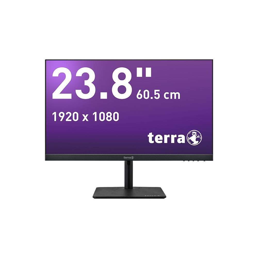 TERRA 3030221 computer monitor 60,5 cm (23.8") 1920 x 1080 Pixels Full HD LED Zwart