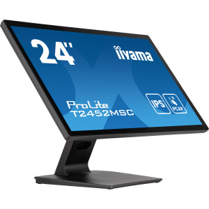 iiyama ProLite T2452MSC-B1AG computer monitor 60,5 cm (23.8") 1920 x 1080 Pixels Full HD LED Touchscreen Zwart