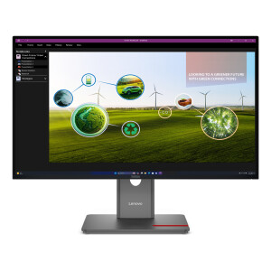 Lenovo ThinkVision P27Q-40 LED display 68,6 cm (27") 2560 x 1440 Pixels Quad HD Zwart
