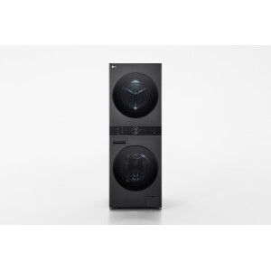 LG WT1210BBF Was-droogcombinatie Vrijstaand Voorbelading Zwart A