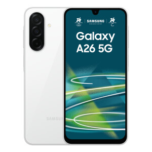Samsung Galaxy A26 17 cm (6.7") Hybride Dual SIM Android 15 5G USB Type-C 8 GB 256 GB 5000 mAh Wit