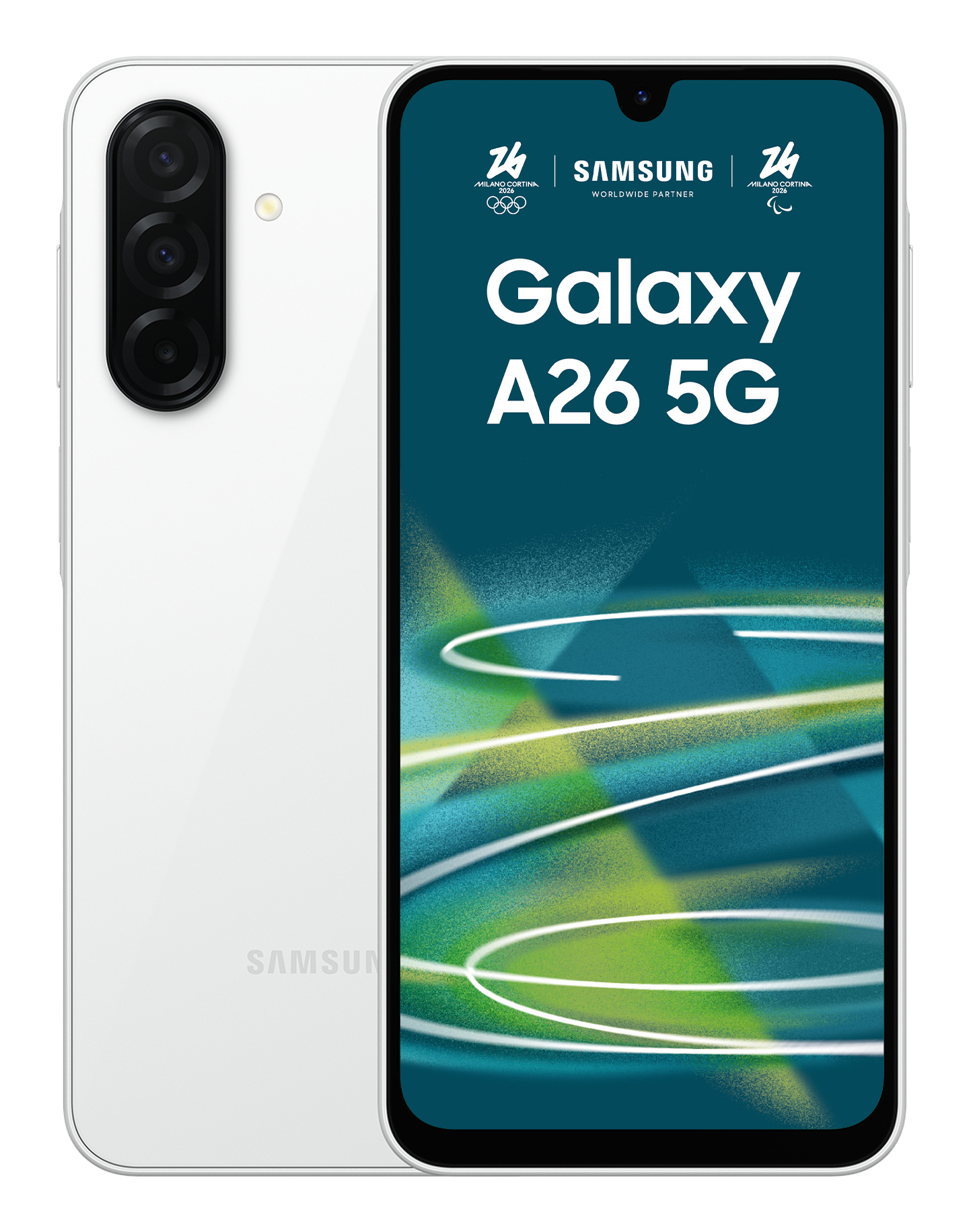 Samsung Galaxy A26 17 cm (6.7") Hybride Dual SIM Android 15 5G USB Type-C 8 GB 256 GB 5000 mAh Wit