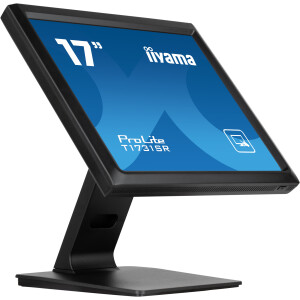 iiyama ProLite T1731SR-B1S computer monitor 43,2 cm (17") 1280 x 1024 Pixels SXGA LCD Touchscreen Zwart