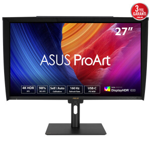 ASUS ProArt PA27UCGE computer monitor 68,6 cm (27") 3840 x 2160 Pixels 4K Ultra HD LED Zwart