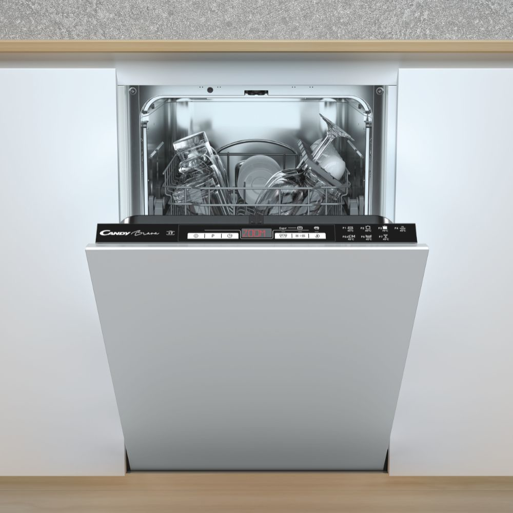 Candy Brava CDIH 2D949 Volledig ingebouwd 9 couverts E - Afbeelding 2