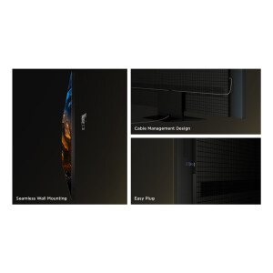 TCL 75C7K tv 190,5 cm (75") 4K Ultra HD Smart TV Wifi Metallic 3000 cd/m²