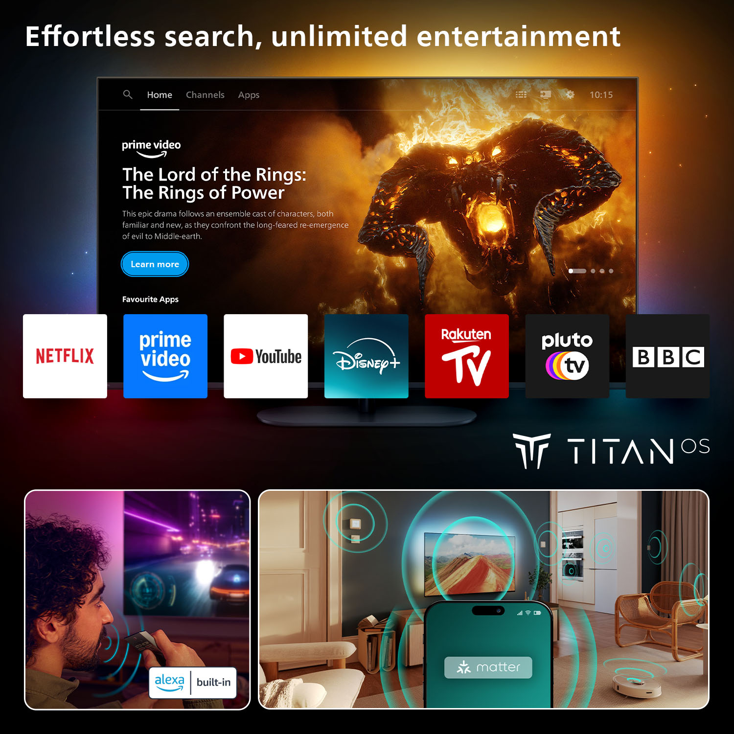 Philips 65OLED760 4K TV Ambilight 65” (2025) - Afbeelding 6