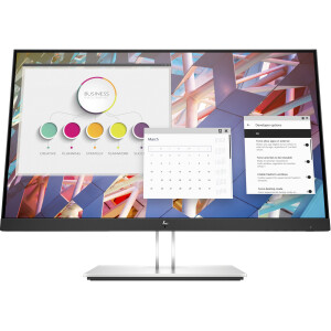 HP E24 G4 FHD Monitor LED display 60,5 cm (23.8") 1920 x 1080 Pixels Full HD LCD Zwart, Zilver