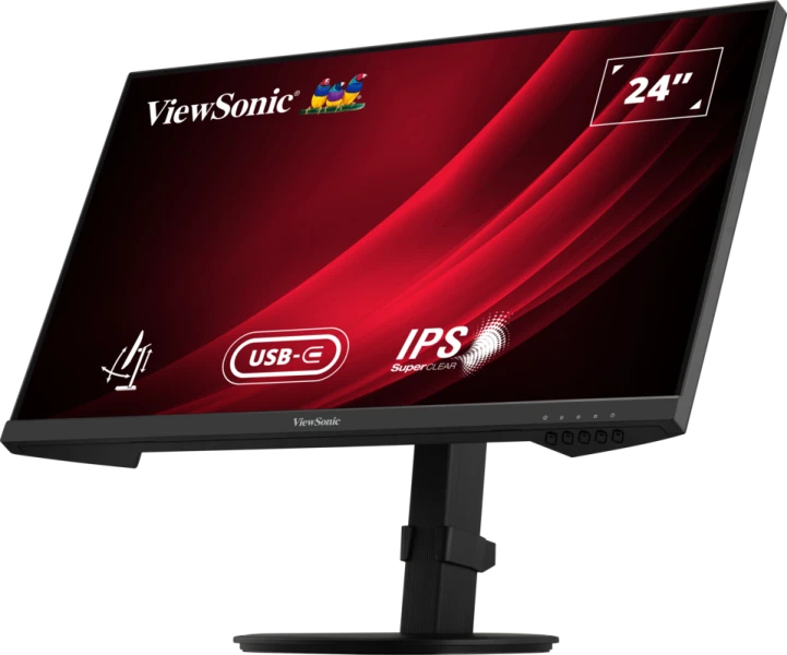 Viewsonic VG Series VG2409-MHDU-2 computer monitor 60,5 cm (23.8") 1920 x 1080 Pixels Full HD LED Zwart - Afbeelding 4