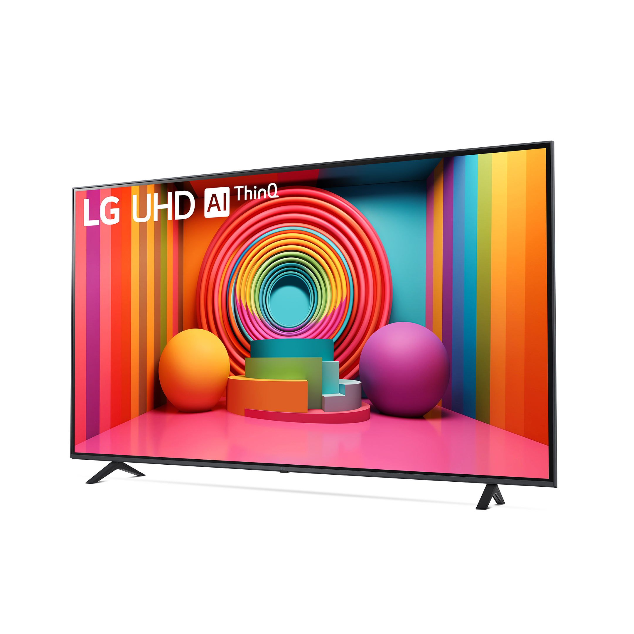 LG 75UR75006LK 75" | 4K Ultra HD LED Smart TV | WebOS + Wifi | Levendige HDR10 Beelden | AI Geluidsoptimalisatie + Strak Ontwerp | 60Hz - Afbeelding 3