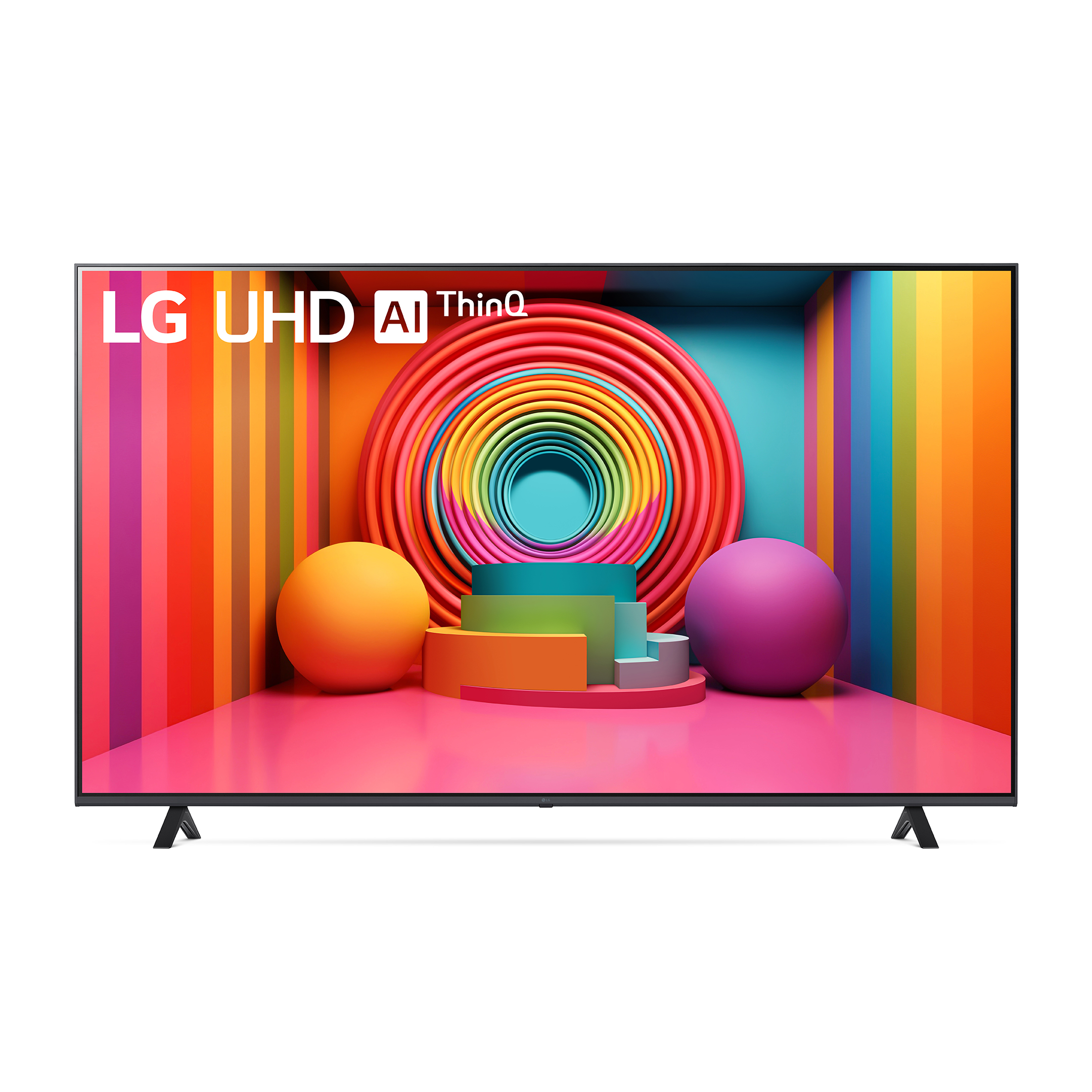 LG 75UR75006LK 75" | 4K Ultra HD LED Smart TV | WebOS + Wifi | Levendige HDR10 Beelden | AI Geluidsoptimalisatie + Strak Ontwerp | 60Hz - Afbeelding 2