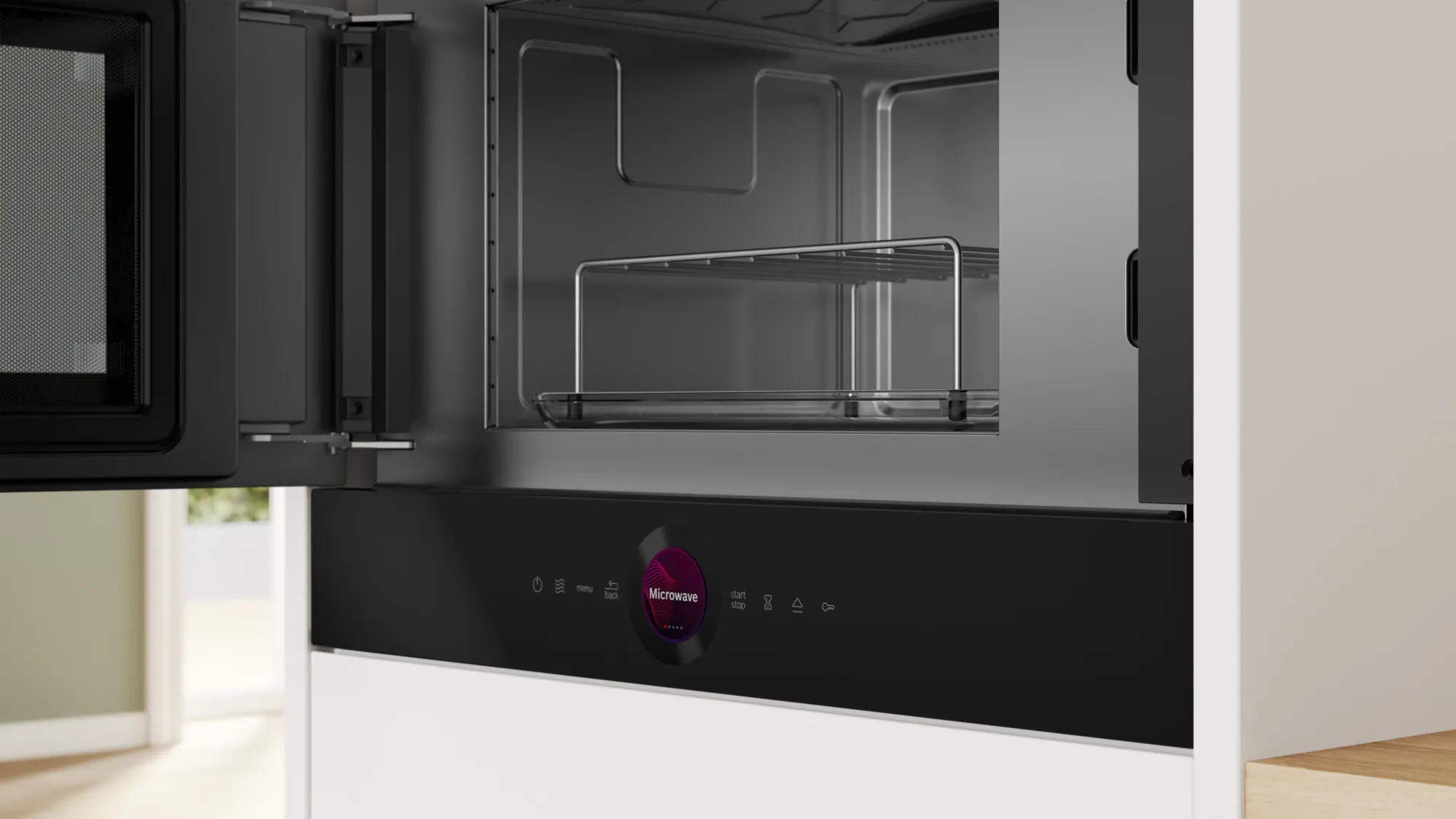 Bosch Serie 8 BEL7321B1 magnetron Zwart Combinatiemagnetron Aanrecht 21 l 900 W - Afbeelding 2