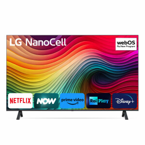 LG NanoCell 43NANO81T6A 43" | Ultra HD 4K NanoCell Smart TV | WebOS + Wifi | NanoCell voor Levendige Kleuren | HDR10 | 50Hz