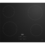 Beko HII64401QT Zwart Ingebouwd 60 cm Inductiekookplaat zones 4 zone(s)