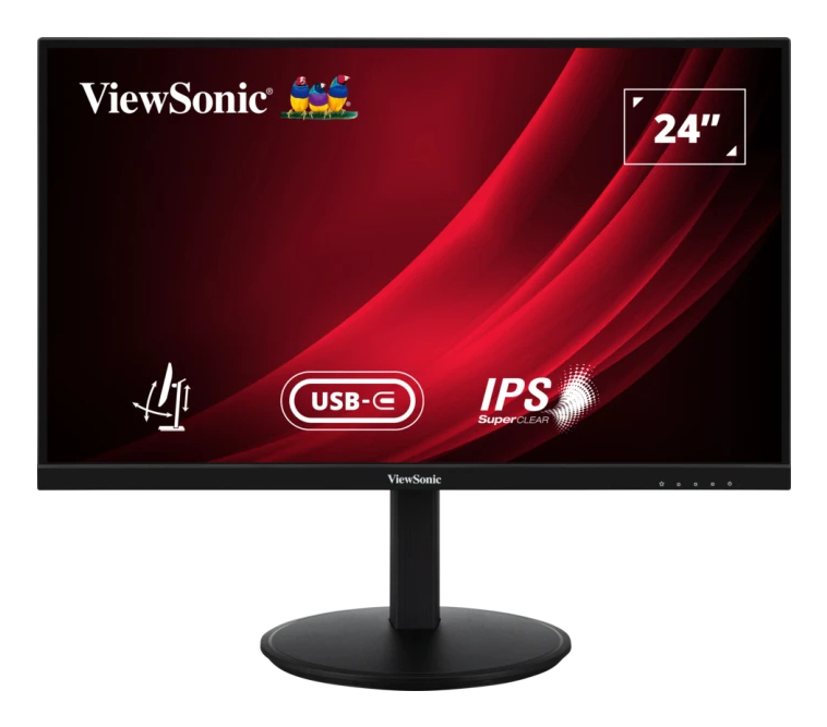 Viewsonic VG Series VG2409-MHDU-2 computer monitor 60,5 cm (23.8") 1920 x 1080 Pixels Full HD LED Zwart
