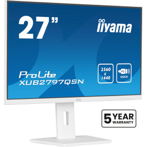 iiyama G-MASTER XUB2797QSN-W2 computer monitor 68,6 cm (27") 2560 x 1440 Pixels 4K Ultra HD LED Wit