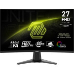 MSI MAG 27C6F computer monitor 68,6 cm (27") 1920 x 1080 Pixels Full HD LCD Zwart