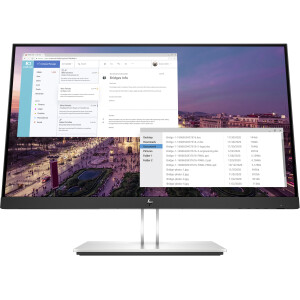 HP E23 G4 computer monitor 58,4 cm (23") 1920 x 1080 Pixels Full HD Zwart, Zilver