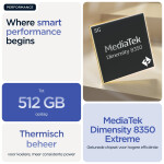 Motorola edge 60 pro 16,9 cm (6.67") Dual SIM Android 15 5G USB Type-C 12 GB 512 GB 6000 mAh Blauw