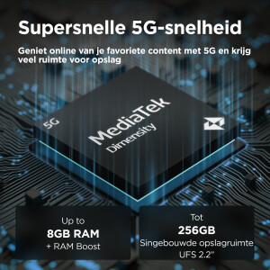 Motorola moto g55 5G 16,5 cm (6.49") Dual SIM Android 14 USB Type-C 8 GB 256 GB 5000 mAh Grijs