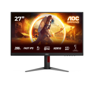 AOC 27G4HA computer monitor 68,6 cm (27") 1920 x 1080 Pixels Full HD LED Zwart, Rood