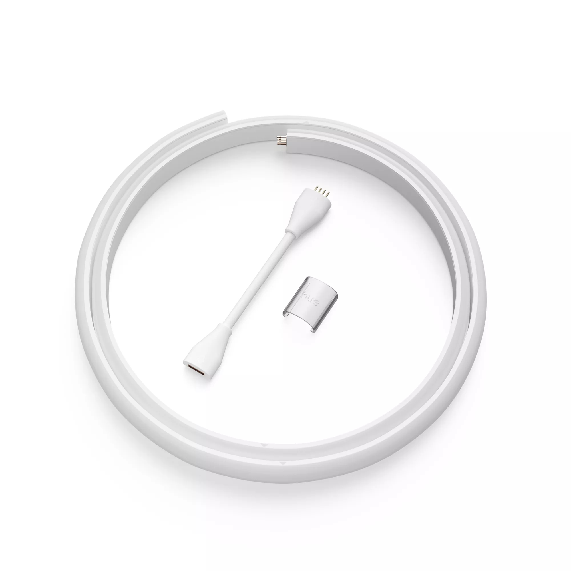 Philips Hue White and Color ambiance Gradient Lightstrip verlengstrip, 1 meter - Afbeelding 2