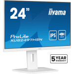 iiyama ProLite XUB2497HSN-W1 computer monitor 60,5 cm (23.8") 1920 x 1080 Pixels Full HD LED Wit