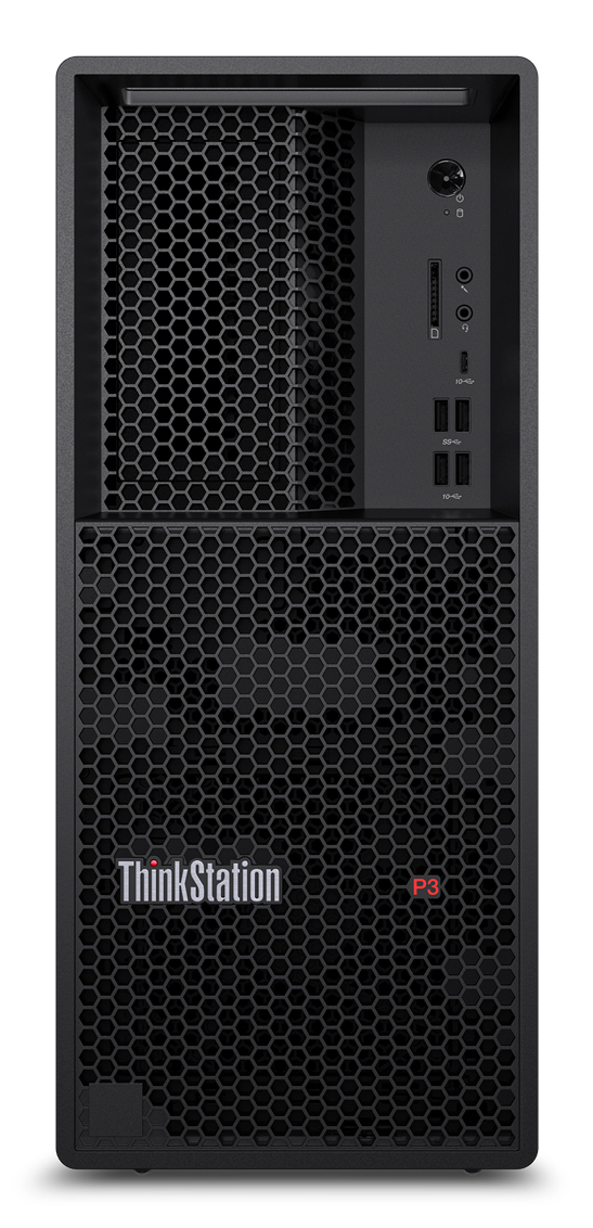 Lenovo ThinkStation P3 Tower Intel® Core™ i5 i5-14600K 16 GB DDR5-SDRAM 1 TB SSD Windows 11 Pro Workstation Zwart