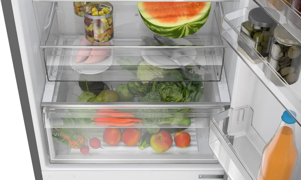 Bosch Serie 4 KGN49OCAF koel-vriescombinatie Vrijstaand 311 l A Antraciet - Afbeelding 6