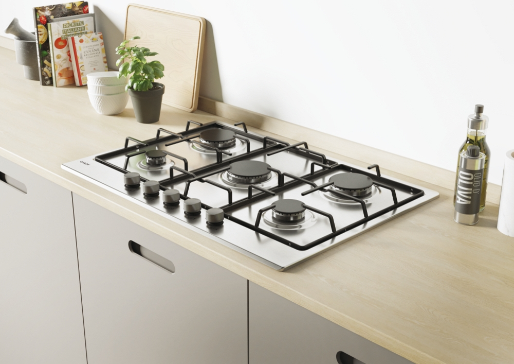 Gaskookplaat Candy CHW7X 75 cm - Afbeelding 4