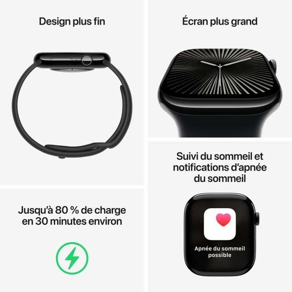 Smartwatch Apple Watch Series 10 Zwart 46 mm - Afbeelding 3