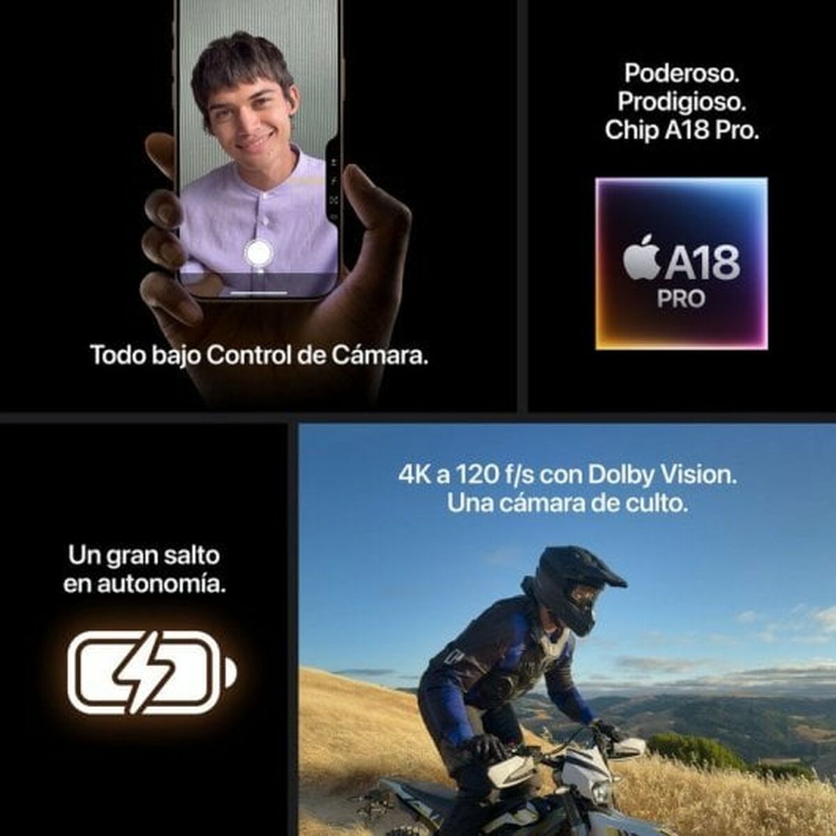 Smartphone Apple iPhone 16 Pro Max 6,7" 256 GB Zwart - Afbeelding 8