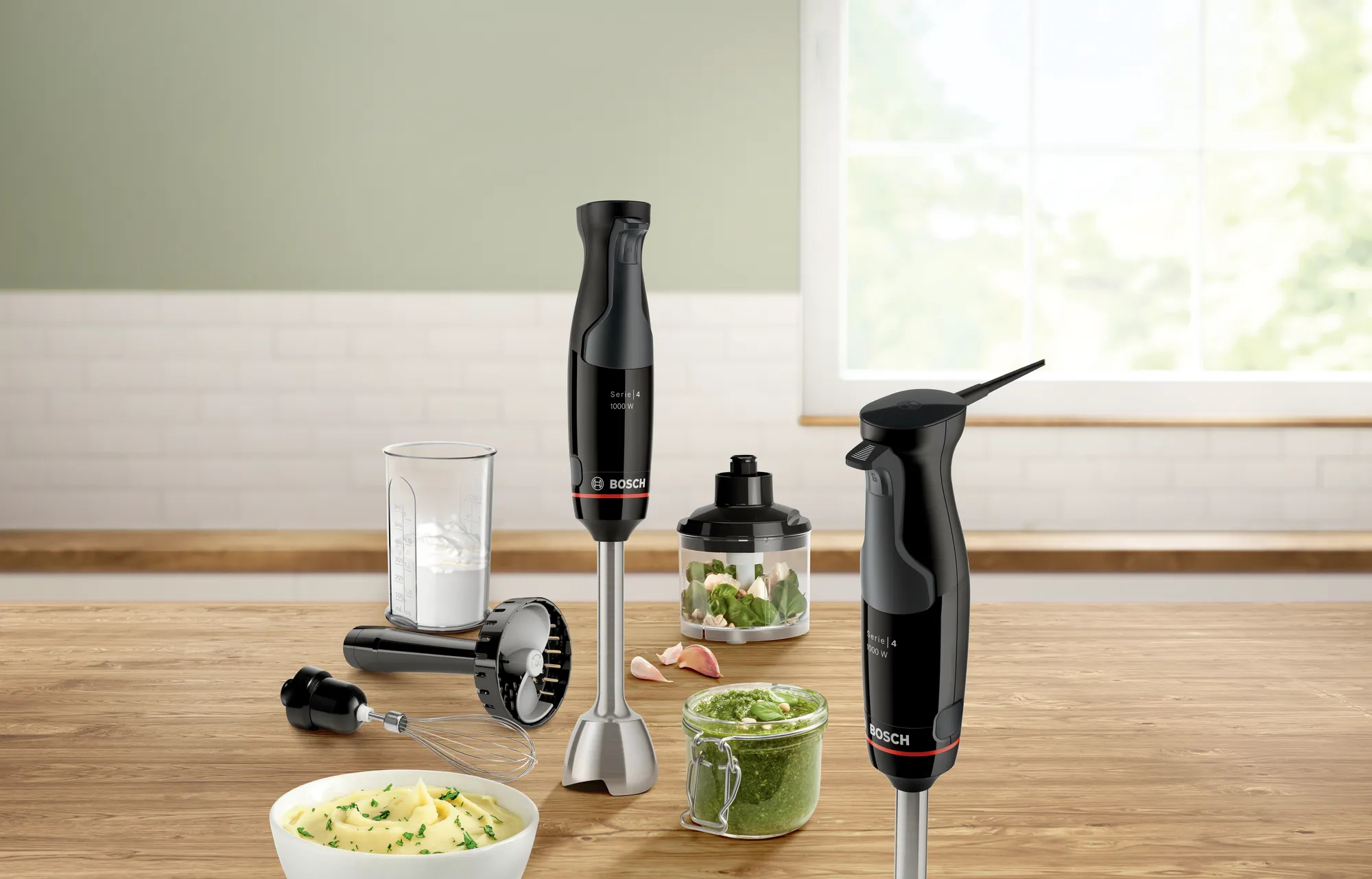 Bosch Serie 4 MSM4B623 blender 0,6 l Staafmixer 1000 W Antraciet, Transparant - Afbeelding 10