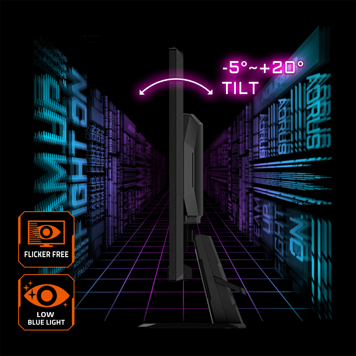 GIGABYTE GS27U LED display 68,6 cm (27") 3840 x 2160 Pixels 4K Ultra HD Zwart - Afbeelding 11