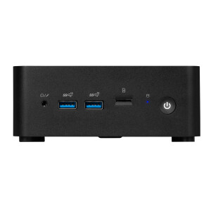 MSI Cubi NUC 1M-002EU Intel Core 5 120U 8 GB DDR5-SDRAM 512 GB SSD Windows 11 Pro Mini PC Zwart