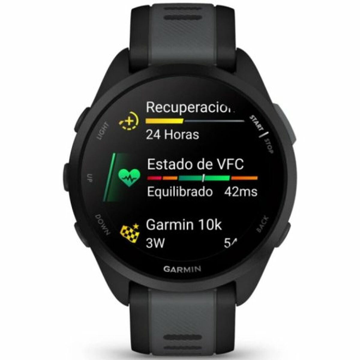 Smartwatch GARMIN Forerunner 165 Zwart Zilverkleurig 1,2" - Afbeelding 4