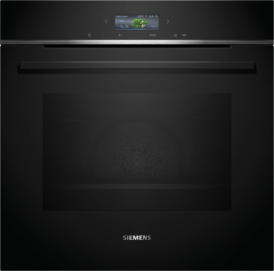 Siemens iQ700 HB734G1B1 oven 71 l 3600 W Zwart