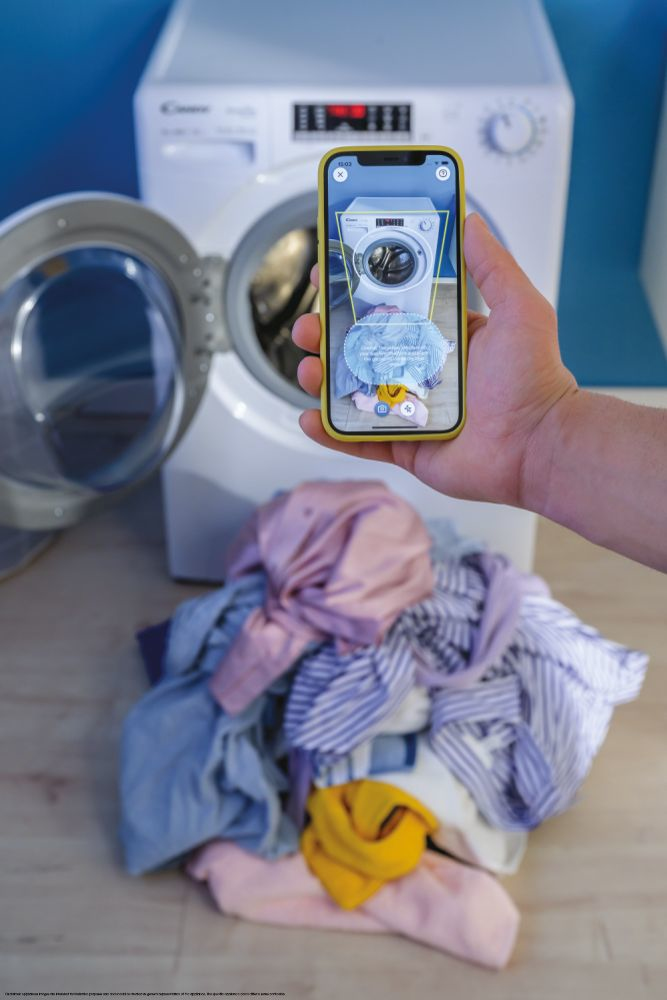 Candy Smart Pro Inverter CO 474TWM6/1-S wasmachine Voorbelading 7 kg 1400 RPM Wit - Afbeelding 34