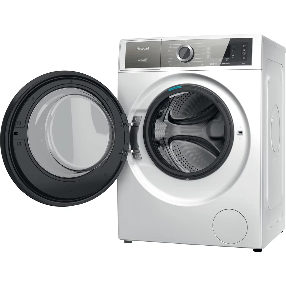 Hotpoint Ariston H8 W946WB EU wasmachine Voorbelading 9 kg 1400 RPM Wit - Afbeelding 3