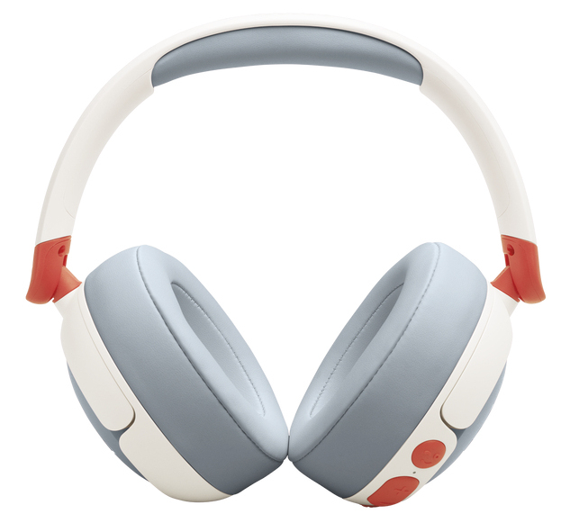 JBL Junior 470NC Headset Draadloos Hoofdband Oproepen/muziek USB Type-C Bluetooth Licht Grijs, Wit - Afbeelding 3