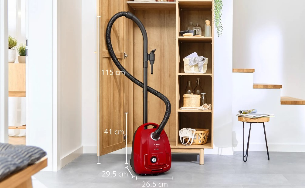 Bosch Serie 4 BGD38RD1H stofzuiger 4 l Trommelstofzuiger Droog 600 W Stofzak - Afbeelding 6